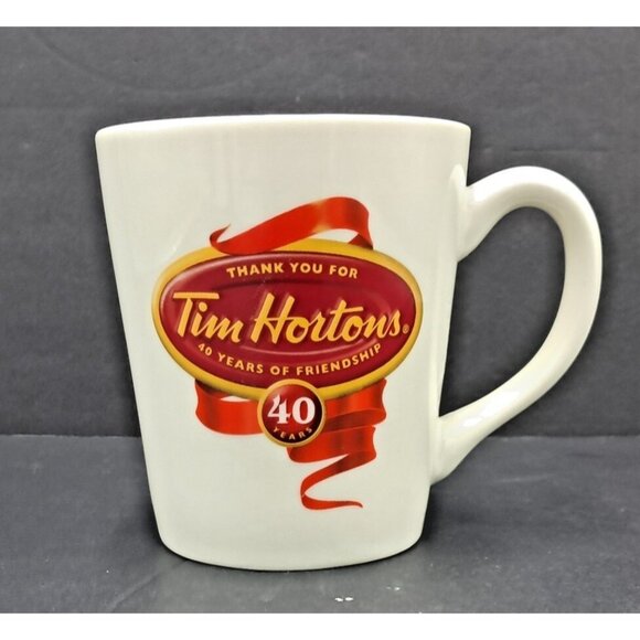 Tim Hortons 40th Anniversary Mug Cup Ltd. Edition 40 yrs of Friendship - Picture 1 of 5